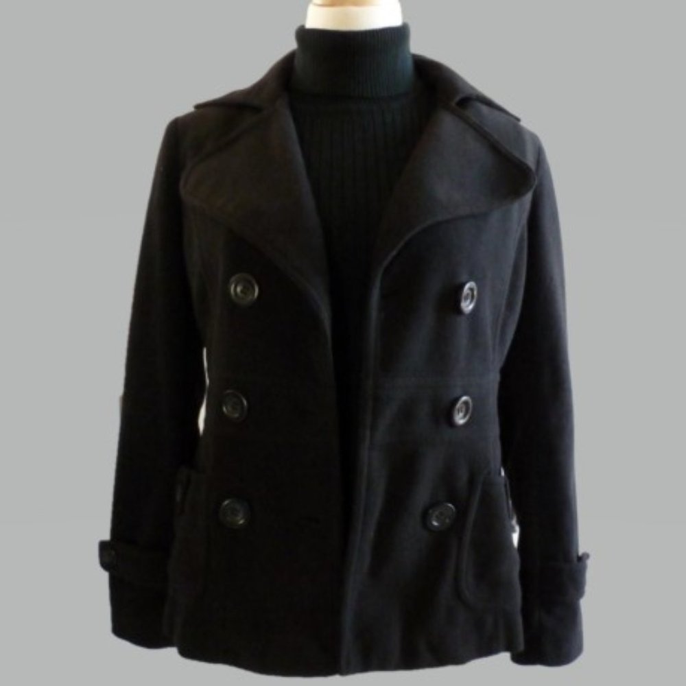 Forever Twentyone S Black Peacoat